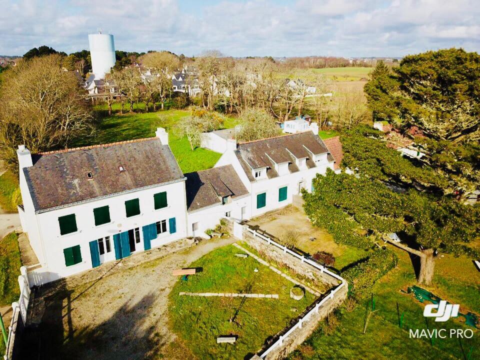 Les Logis De Kerdrien Pensionat Guidel-Plage Eksteriør billede